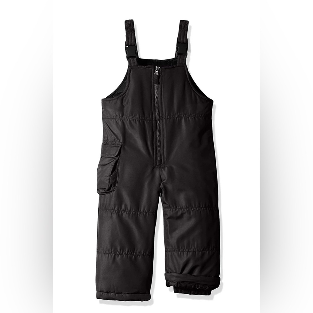 London Fog Kids Snow Bib Overalls Size Small 7/8